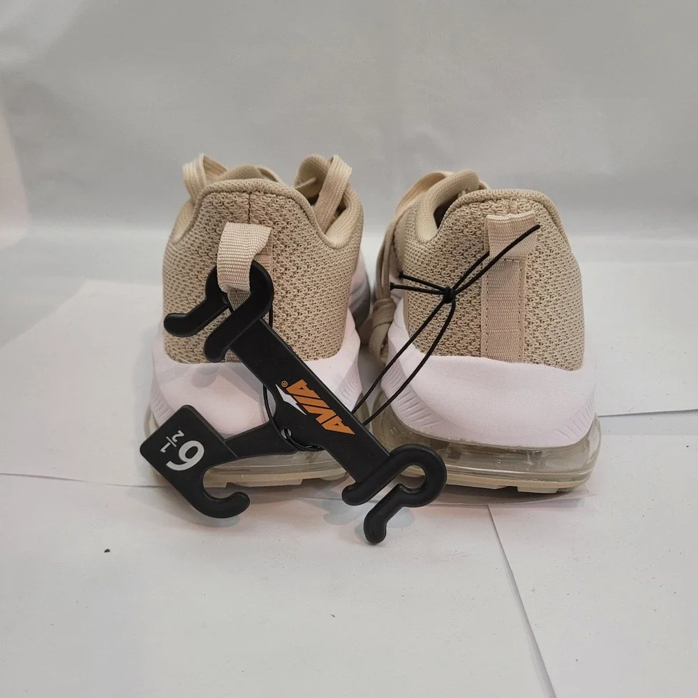 Avia Walking Sneakers Womens Size 6.5 Beige Tan Mesh Air Cushion AV12030W